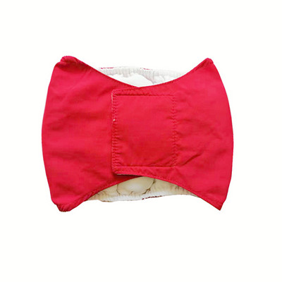 Миещ се мъжки женски кучешки физиологичен панталон Санитарно бельо за многократна употреба Памучна пелена за коремна лента за малко средно голямо куче