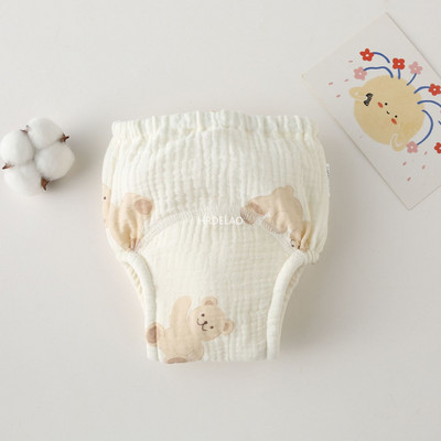 Baby Level A Карикатура Животно Тигър Заек МечкаВодоустойчиви джобове за пелени Пелени Тренировъчни панталони Марлени пелени Учебни панталони