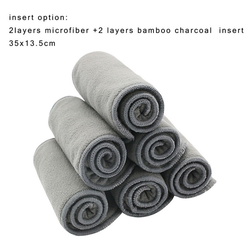 HappyFlute OS Bamboo Charcoal veekindel pestav taskumähe jõululaps beebimähkme 1 tk pakk