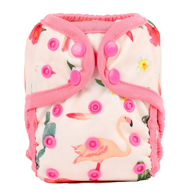 [Sigzagor]1 platnena pelenska navlaka za novorođenče Podesiva vodootporna PUL dvostruka umetka 4,4-10 lbs 2-5 kg