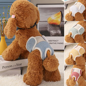 Mazgājamas apakšbikses suņiem Fizioloģiskās bikses Vīriešu suņu profilakse Estrus Pieklājīga josta Sieviešu suns Mājdzīvnieki Menstruālās drošības autiņbiksītes