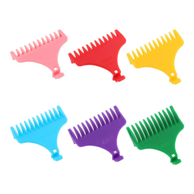 1Komplekt T9 Juukselõikuri kaitsed Juhtkammid Trimmer Lõikejuhikud Stiilimistööriistad Kinnitus Ühildub 1mm 2mm 3mm 4mm 6mm 9mm