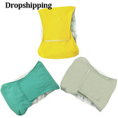 Pestavad lemmikloomakoerte mähkmed Isased imav reguleeritav kutsikas suur koer füsioloogilised püksid koertele korduvkasutatavad lemmikloomad koerad aluspüksid lühikesed püksid