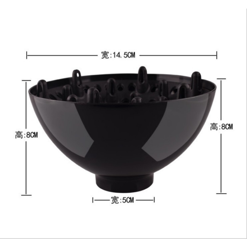 1 tk Juuksehajuti Professionaalne juuste kujundamise lokkide kuivati hajuti universaalne juuksuri puhur Styling Salon Curly Styling Tool