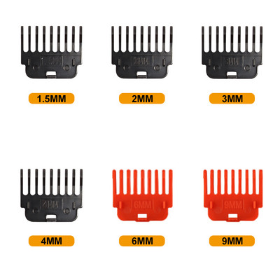 1 set T9 štitnika za kosu Vodilica Češljevi Trimer Vodilice za rezanje Alati za oblikovanje Nastavak Kompatibilan 1 mm 2 mm 3 mm 4 mm 6 mm 9 mm