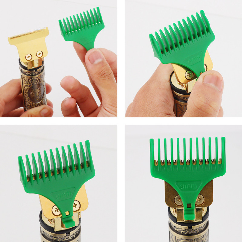 1 Σετ T9 Hair Clipper Guards Guide Cobs Trimmer Οδηγοί κοπής Εργαλεία styling Εξάρτημα Συμβατό 1mm 2mm 3mm 4mm 6mm 9mm