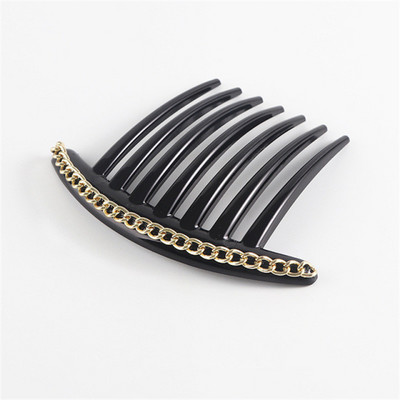 2022 Vintage Flower Crystal Juukseklambrid Mood Juuksekammid Plastikust läikivad juuksenõelad naistele Juukseaksessuaarid Kukuline peakate