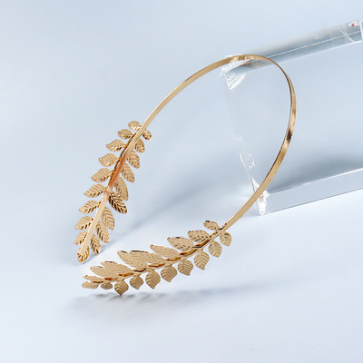 ZANLLOY Bohemia Leaves Bride Crown Hair Comb Comb Μόδα Γάμος Αξεσουάρ μαλλιών Φύλλα Γυναικεία Κλιπ κοσμήματα μαλλιών