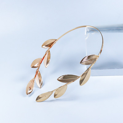 ZANLLOY Bohemia Leaves Bride Crown Hair Comb Comb Μόδα Γάμος Αξεσουάρ μαλλιών Φύλλα Γυναικεία Κλιπ κοσμήματα μαλλιών