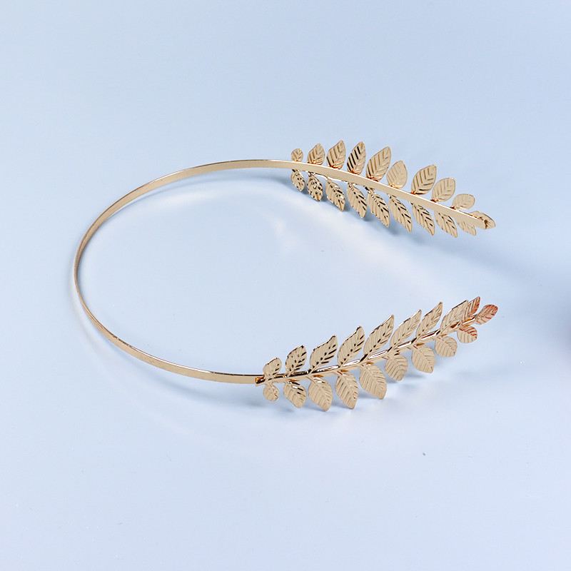 ZANLLOY Bohemia Leaves Bride Crown Hair Comb Comb Μόδα Γάμος Αξεσουάρ μαλλιών Φύλλα Γυναικεία Κλιπ κοσμήματα μαλλιών