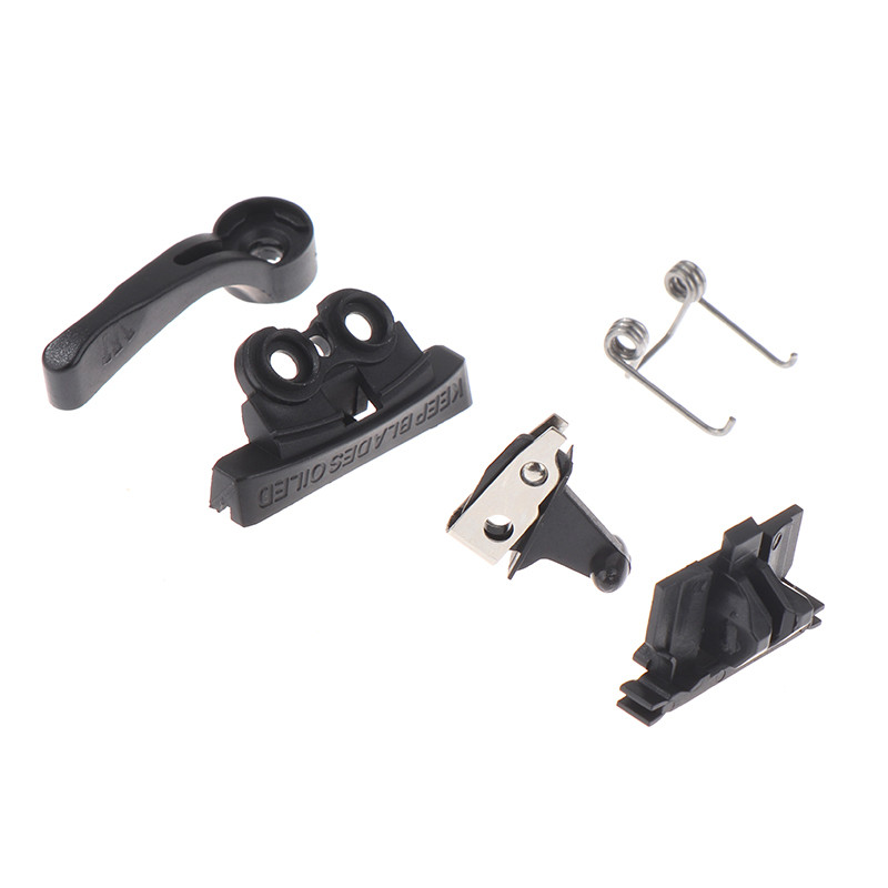 5 vnt. plaukų kirpimo mašinėlės pasukamos galvutės jungiklis reguliuojamo strypo atsarginės dalys elektrinėms kirpimo mašinoms 8591/8148