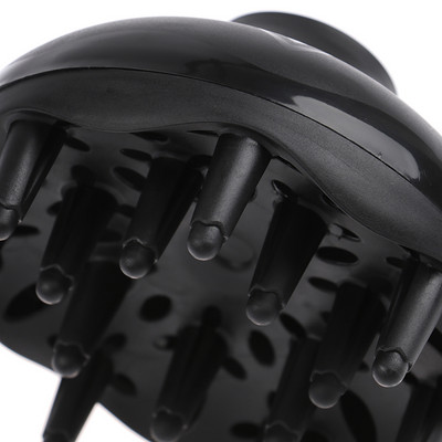 1db Hajdiffúzor Professzionális hajformázó göndör szárító diffúzor Univerzális fodrászat fújó hajformázó szalon göndör eszköz fekete