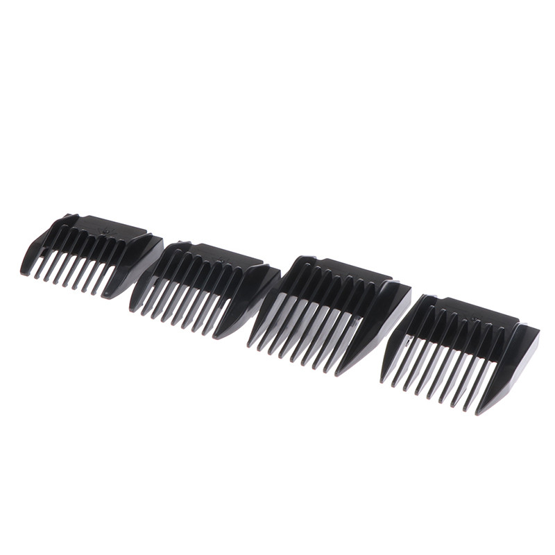 4 tk Universal Cut Clipper Limit kammijuhiku kinnituse suurus juuksuri asendus (3 mm, 6 mm, 9 mm, 12 mm)