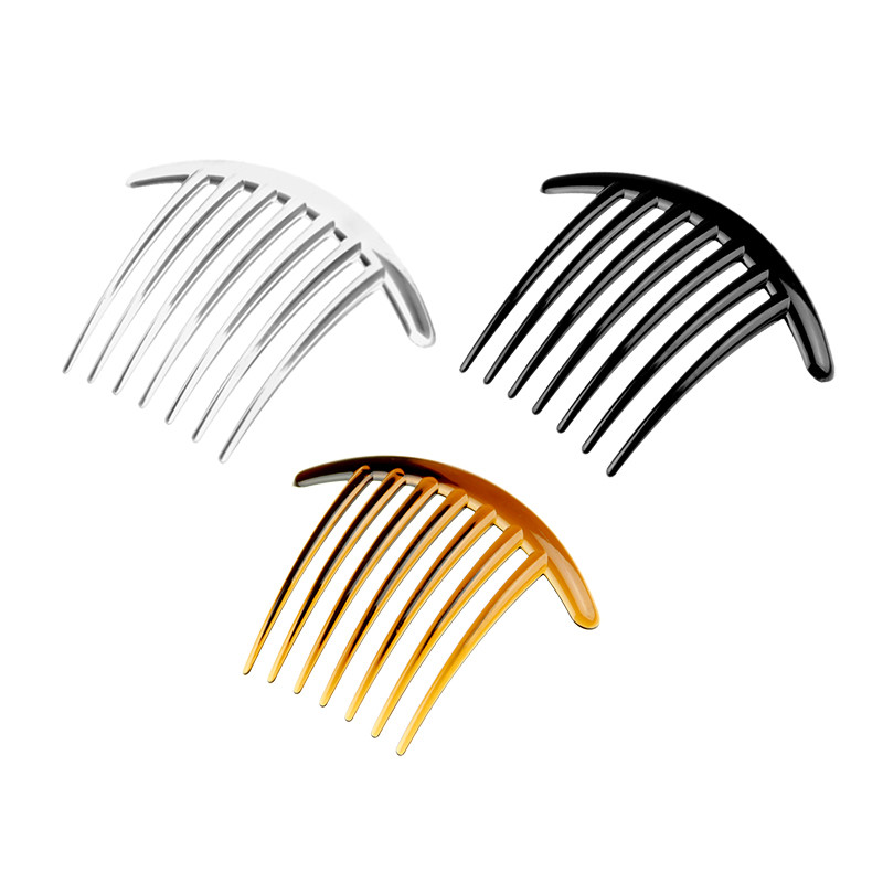 Hulgimüük Naiste juuksekammid Käsitsi valmistatud kivist peakatted Tüdrukute juukseaksessuaarid Top Clip Fikseeritud Ise isetegemine Soeng Disain Fikseeritud