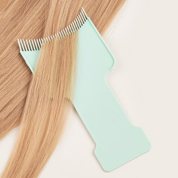 PVC дъска за боядисване на коса фризьорски аксесоари дъска за боядисване на коса плоча преносима четка за боядисване на коса за бръснар