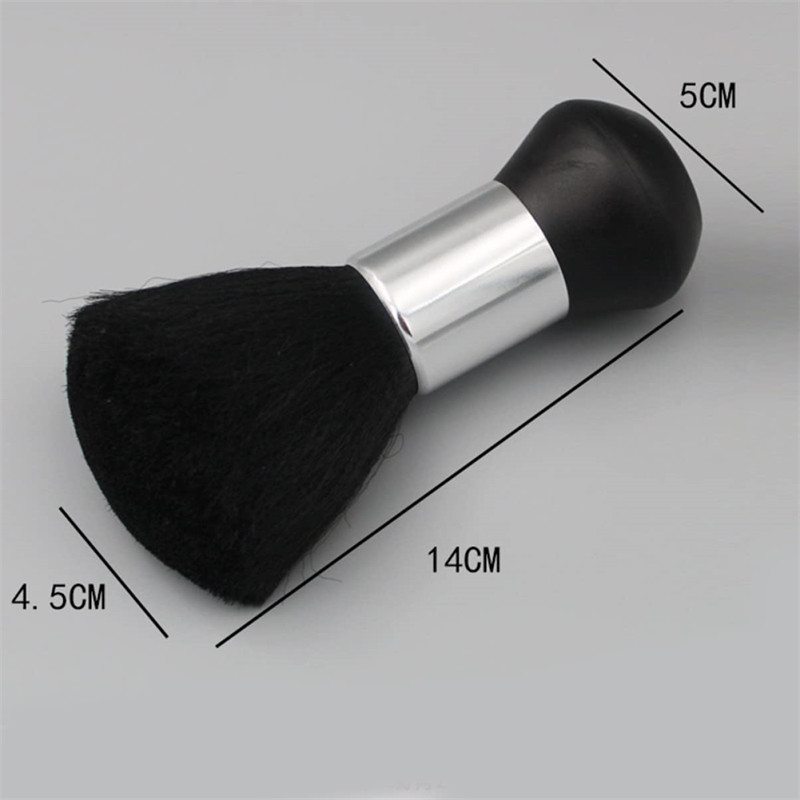 Brijač Četka za rezanje Profesionalna crna drška Frizerski pribor za čišćenje slomljene kose Salon Vrat Lice Prašina Alat za oblikovanje
