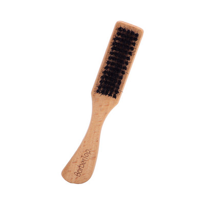 Barbertop Wood Handle Frizerski Neck Duster Mekana četka za čišćenje Retro Broken Remove Češalj Salon Alati za oblikovanje kose Veleprodaja