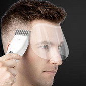 50Pcs M Shape Αυτοκόλλητες ασπίδες προσώπου Visors Μάσκες μίας χρήσης για Hairspray Salon Supplies Εργαλείο κομμωτηρίου