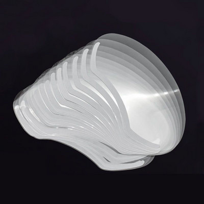 50Pcs M Shape Αυτοκόλλητες ασπίδες προσώπου Visors Μάσκες μίας χρήσης για Hairspray Salon Supplies Εργαλείο κομμωτηρίου