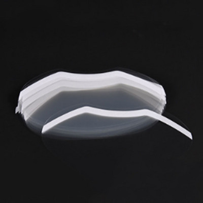 50Pcs M Shape Αυτοκόλλητες ασπίδες προσώπου Visors Μάσκες μίας χρήσης για Hairspray Salon Supplies Εργαλείο κομμωτηρίου