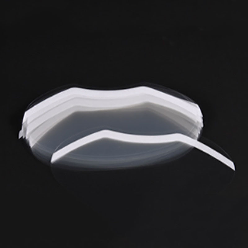 50Pcs M Shape Αυτοκόλλητες ασπίδες προσώπου Visors Μάσκες μίας χρήσης για Hairspray Salon Supplies Εργαλείο κομμωτηρίου