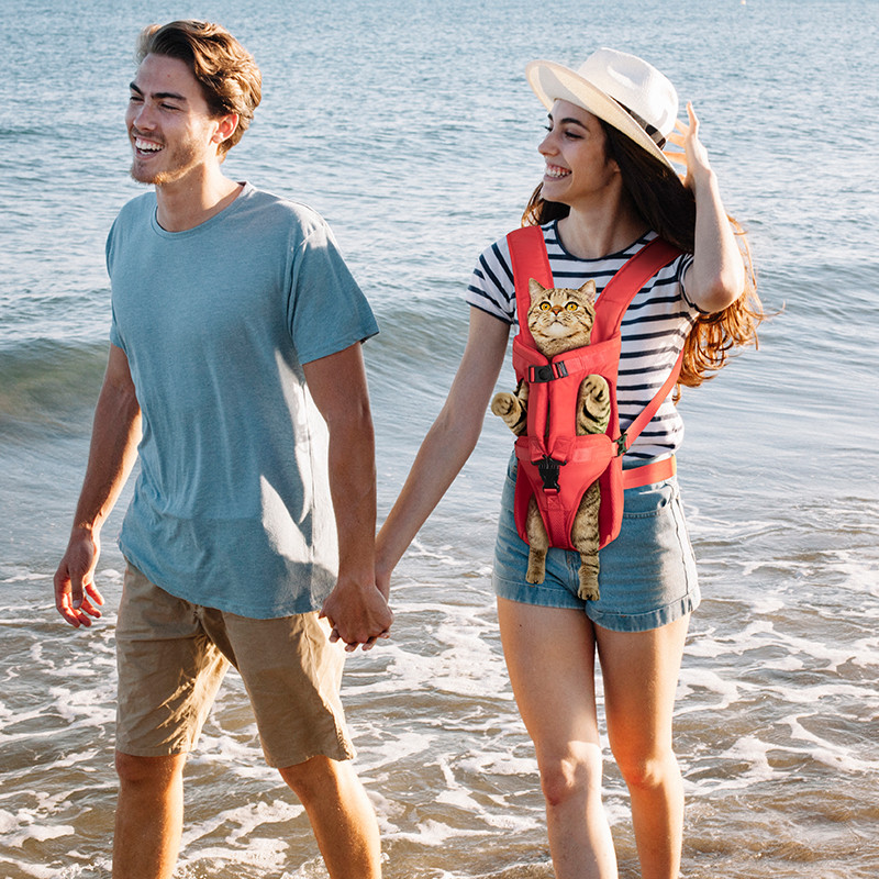 Kisállathordozók Kényelmes szállítás kis macskáknak Kutyák Hátizsák Utazási Légáteresztő kimenő táska Tartós kisállat kutyahordozó táska