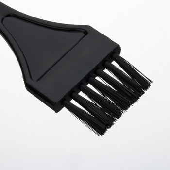4 бр./комплект Черни аксесоари за боядисване на коса Комплект боядисване на коса Гребен Четка за разбъркване Пластмасова купа за смесване на цветове Направи си сам Инструмент за оформяне на коса