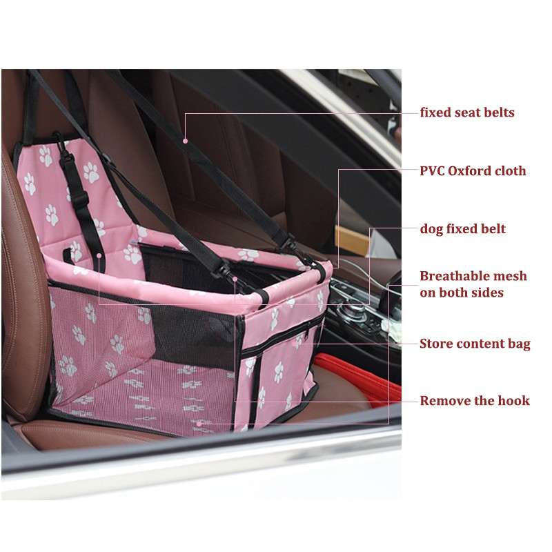 Pets Dog Carrier Carrier κάλυμμα καθίσματος Προστατευτικό αιώρα ταξιδιού Πτυσσόμενο καλάθι κατοικίδιων καναπέ-κρεβάτι αδιάβροχη τσάντα μεταφοράς σκύλου
