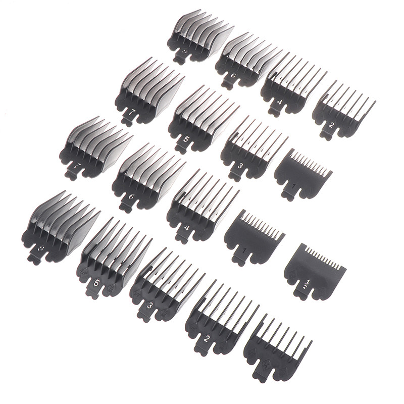8/10Pcs 1,5-25mm Universal Hair Clipper Limit Comb Guide Limit Comb Trimmer Guards Attachment Επαγγελματικά εργαλεία κομμωτικής