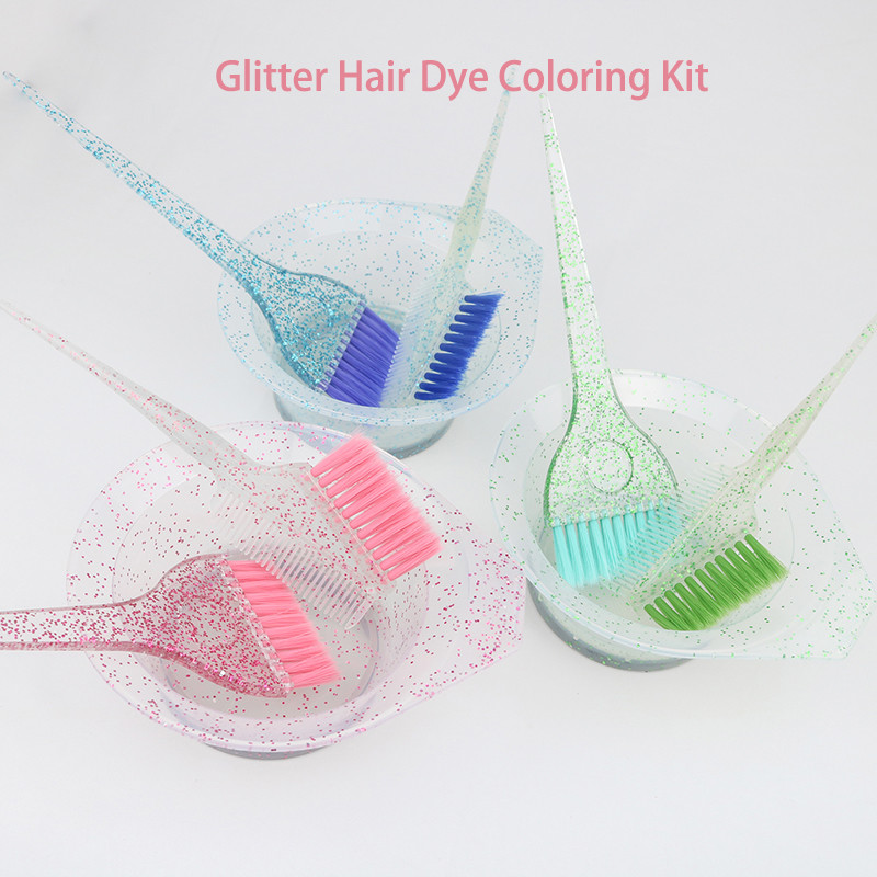 Zdjela za pečenje kose, kapa četke za šišanje i bojanje kose, prozirni mat, zdjela za bojanje kose, frizerski salon, frizerski salon