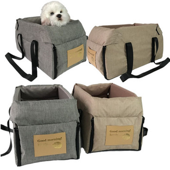 Преносима автомобилна безопасност Столче за домашни любимци за средни/малки кучета Cat Travel Central Control Cat DogBed Transport Dog Carrier Protector DogBags