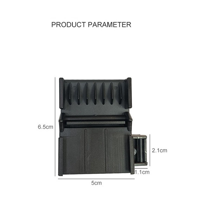 1 gabalas Profesionalus Clipper Guard kirpimo priedas Apsauginis šukos vadovas Pašalinkite suskilinėjusius plaukų galiukus