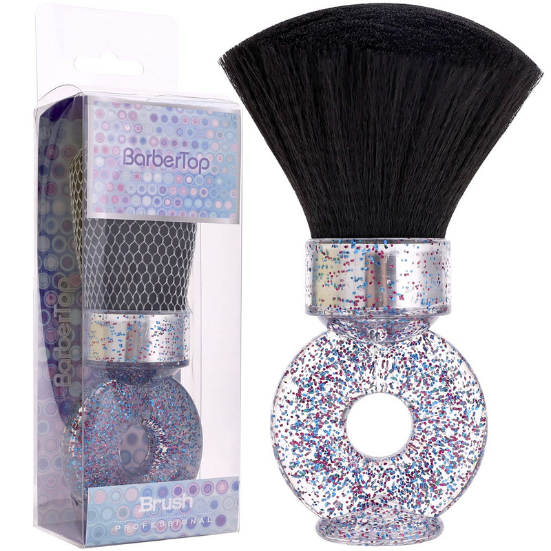 Četka za prašinu za vrat Brijač Prsten za šišanje Prsten za čišćenje Drška Salonski alat Mekana četka Uklonite slomljenu kosu Vrat Lice Velike četke