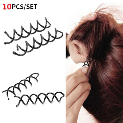 Naiste juuste kujundamise klamber Plastikust juuksepulgade tegija punutise tööriist hobusesabahoidja tüdrukutele juuksenõelad juukseaksessuaarid juuksekammid