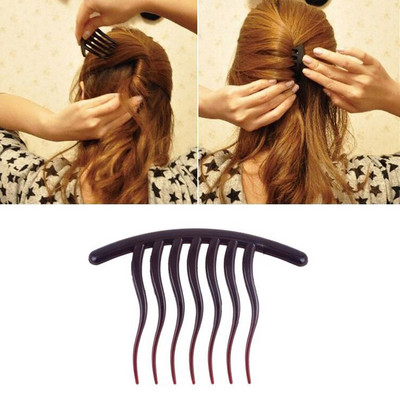 Naiste juuste kujundamise klamber Plastikust juuksepulgade tegija punutise tööriist hobusesabahoidja tüdrukutele juuksenõelad juukseaksessuaarid juuksekammid