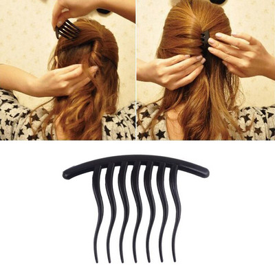 Naiste juuste kujundamise klamber Plastikust juuksepulgade tegija punutise tööriist hobusesabahoidja tüdrukutele juuksenõelad juukseaksessuaarid juuksekammid