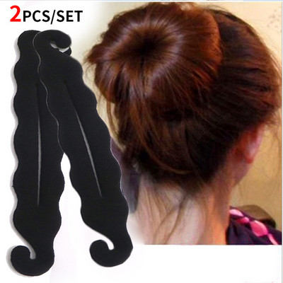 Naiste juuste kujundamise klamber Plastikust juuksepulgade tegija punutise tööriist hobusesabahoidja tüdrukutele juuksenõelad juukseaksessuaarid juuksekammid