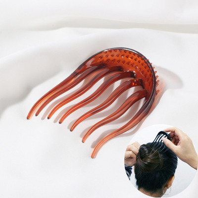 Naiste juuste kujundamise klamber Plastikust juuksepulgade tegija punutise tööriist hobusesabahoidja tüdrukutele juuksenõelad juukseaksessuaarid juuksekammid