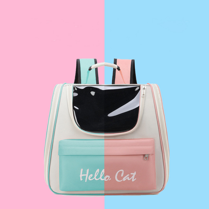 0–7,5 kg kassi välikott Hingav kaasaskantav kassi seljakott, läbipaistev reisikott kassidele. Koertele, kes kannavad lemmikloomatarbeid