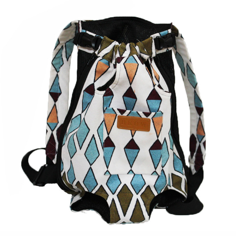 Σακίδιο πλάτης μεταφοράς σκύλου κατοικίδιων ζώων τζιν Τσάντα μεταφοράς για σκύλους Εξωτερικό σακίδιο πλάτης ταξιδιού Αναπνεύσιμο φορητό μεταφορέα σκύλου για σκύλους Γάτες