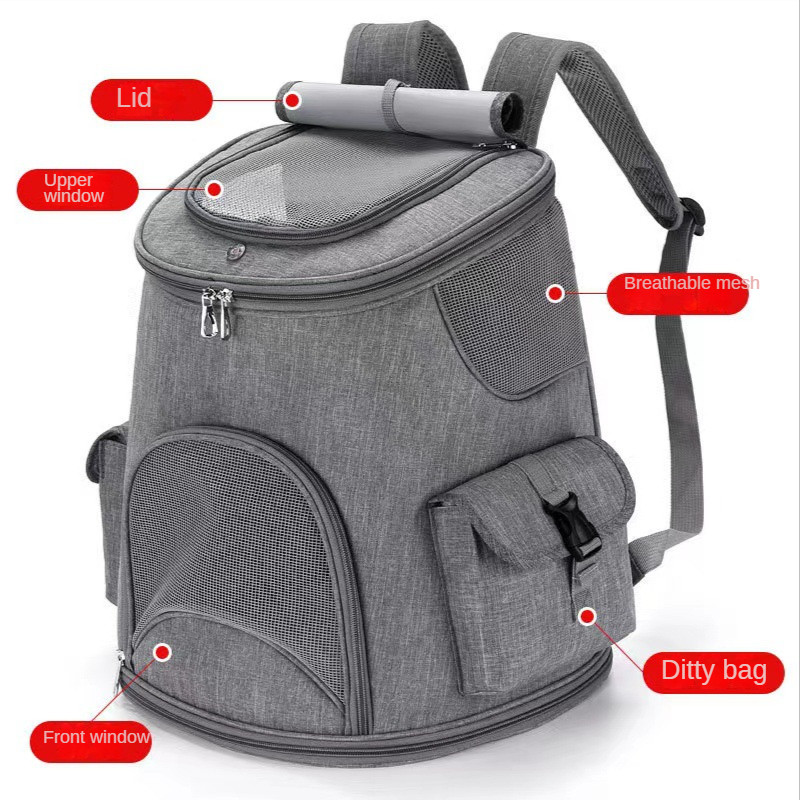 Batoh pre psov Malý batoh pre psov Prenosná taška pre domáce zvieratá Taška na hrudník pre mačky
