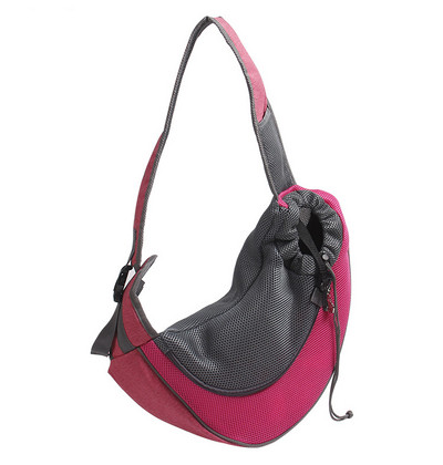 Tinklinis Oxford Pet Outdoor Kelioninis naminių gyvūnėlių šuniukų nešioklis rankinės maišelis Vienvietis pečių krepšys tinklelis Patogus kelioninis nešiojamasis pečių krepšys
