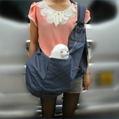 Naujas naminių gyvūnėlių nešiojimo krepšys, modernus kvėpuojantis nešiojamasis dvigubas audinys, maži „Polka Dot“ šunų diržų krepšiai ir nešyklės mažiems šunims