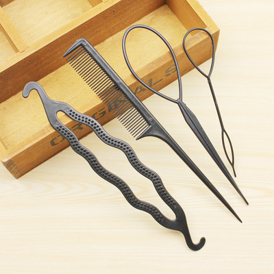 4 tk/komplekt Tüdrukutele Magic Donuts Bun Maker Naiste Juukseaksessuaarid Punutised Stiilid Juuksenõelad Keeratavad Juukseklambrid Stiilitööriistad Aksessuaarid