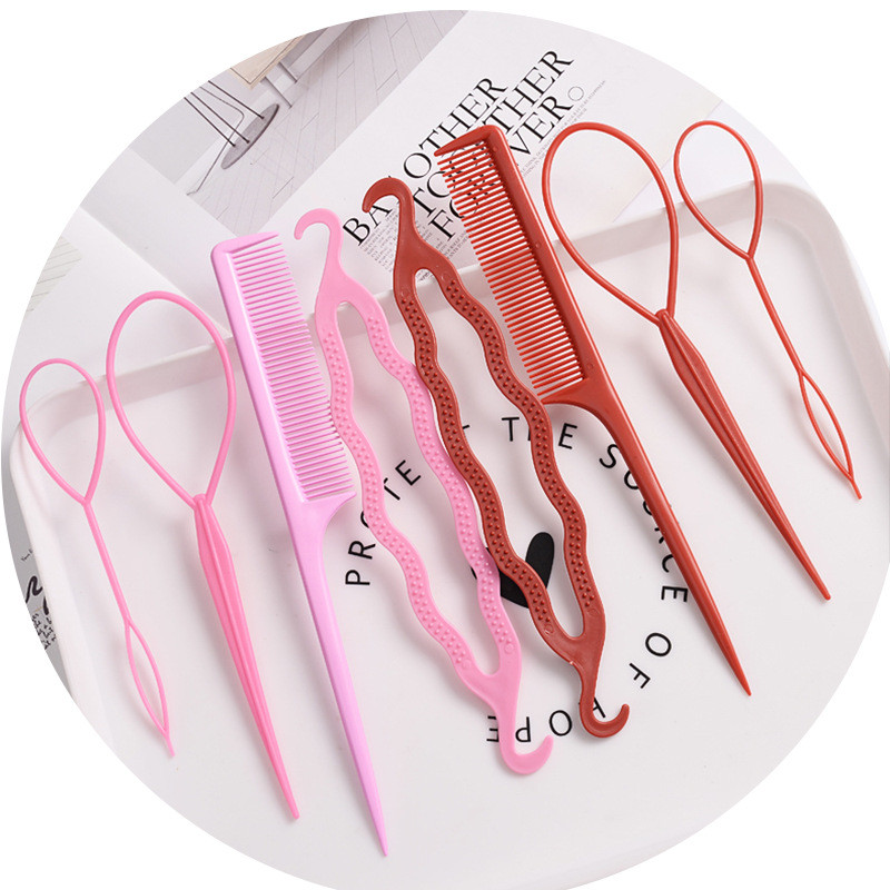 4 tk/komplekt Tüdrukutele Magic Donuts Bun Maker Naiste Juukseaksessuaarid Punutised Stiilid Juuksenõelad Keeratavad Juukseklambrid Stiilitööriistad Aksessuaarid