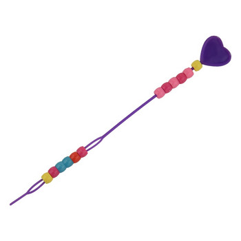3X Lady Colorful Plastic Beads Decor Hair Braid Ponytail Maker Инструмент за стилизиране