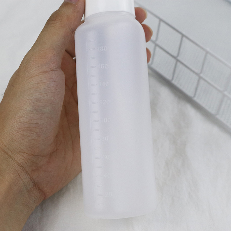 Juuksuri PET tühi pressitud seep vahutav pudel kosmeetika aplikaator konteiner meik reisimullitaja juuksurisalongi tööriist