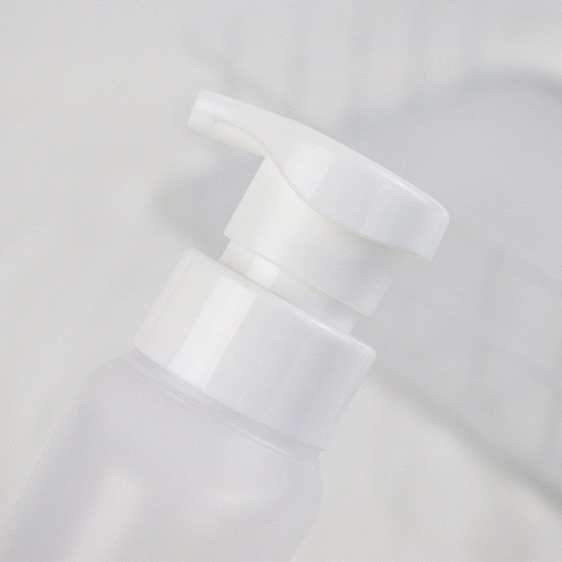 Juuksuri PET tühi pressitud seep vahutav pudel kosmeetika aplikaator konteiner meik reisimullitaja juuksurisalongi tööriist