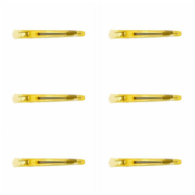 6kom/set Duga kopča za kosu bez nabora, slatkih boja, ružičasto plava kopča za pačji kljun, frizerski alat za oblikovanje kuće