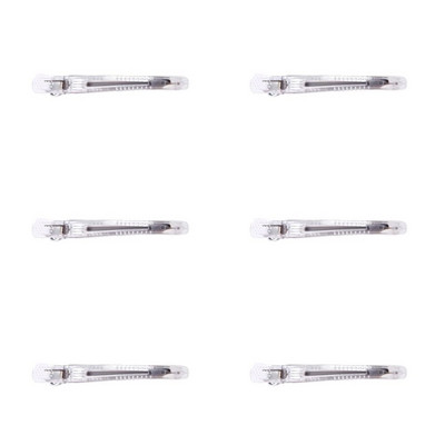 6kom/set Duga kopča za kosu bez nabora, slatkih boja, ružičasto plava kopča za pačji kljun, frizerski alat za oblikovanje kuće